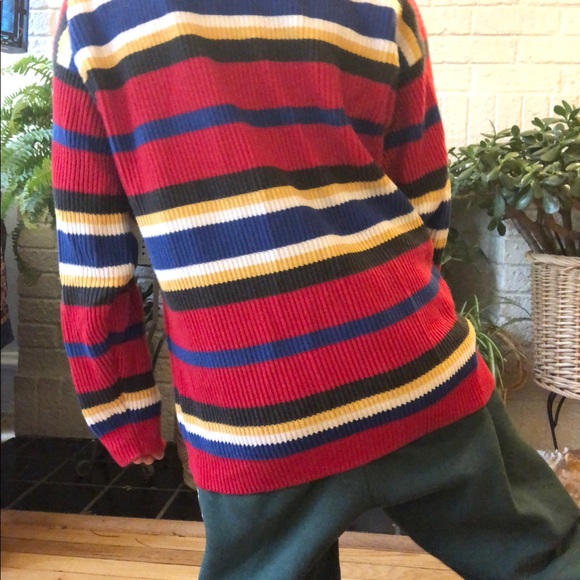 Striped Ribbed Rainbow Sweater - Picture 5 of 6